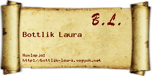 Bottlik Laura névjegykártya